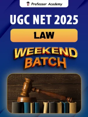UGC NET Law Coaching