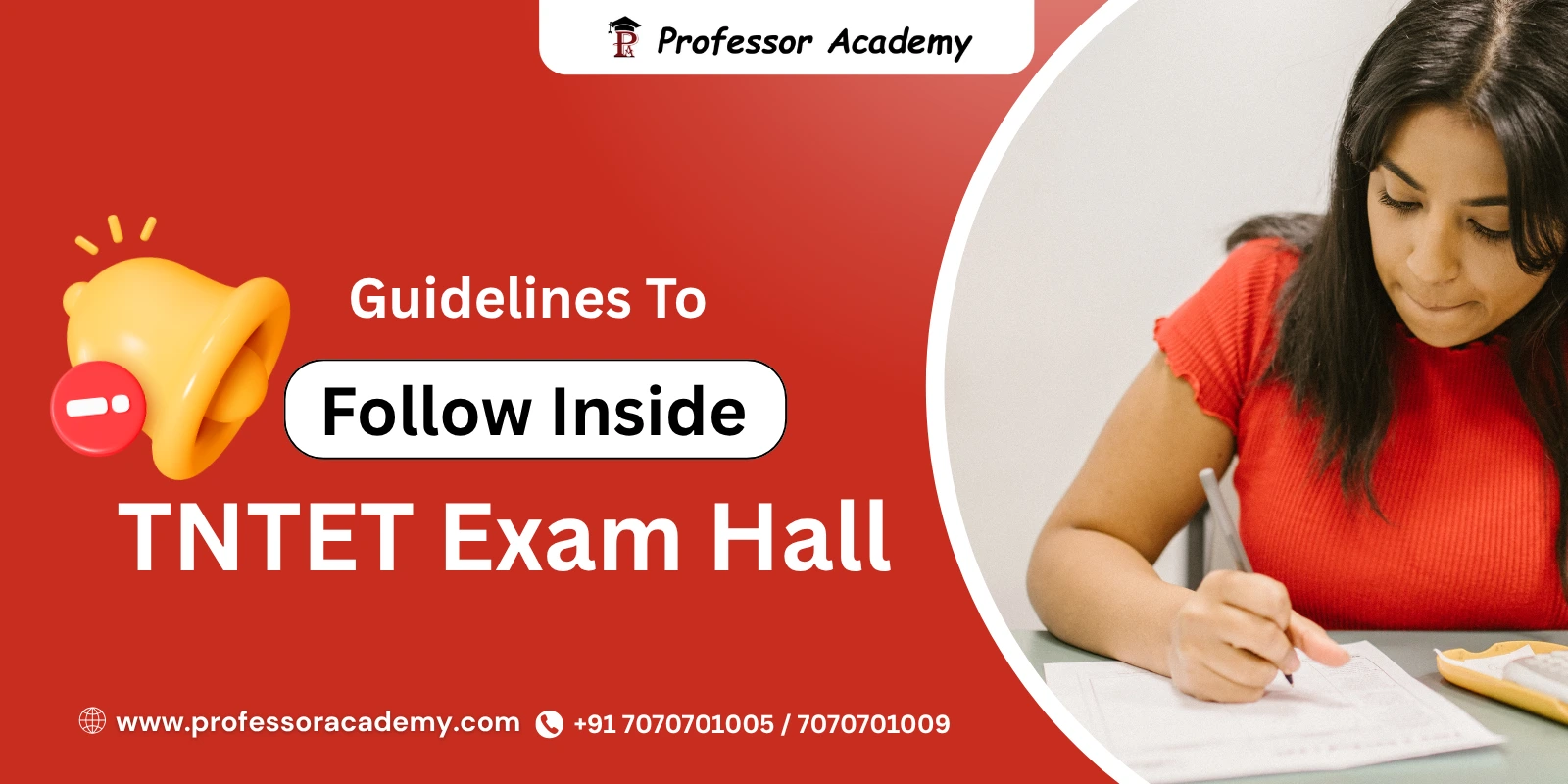 TN TET Exam Hall Guidelines