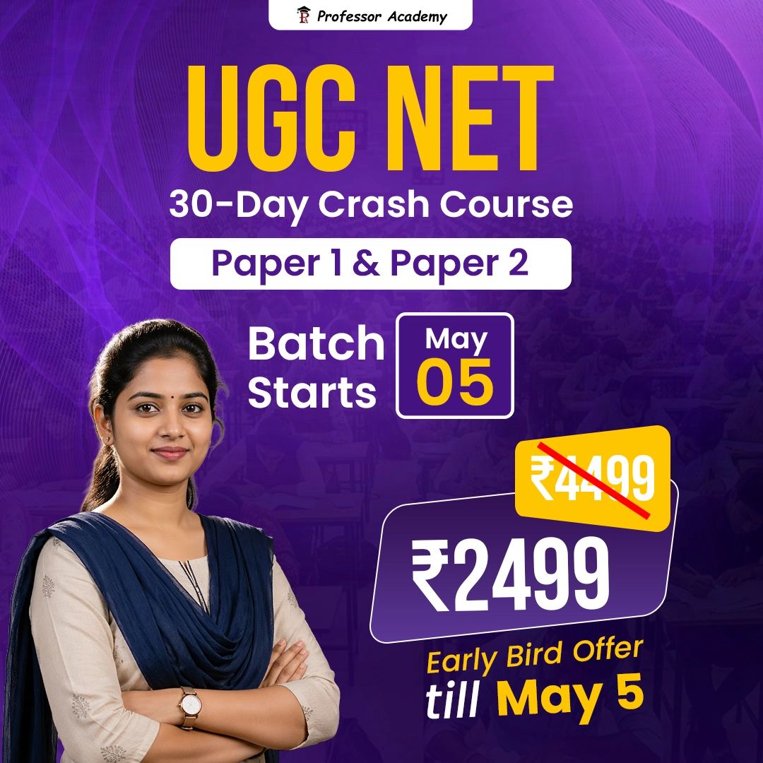 UGC NET Crash Course Popup