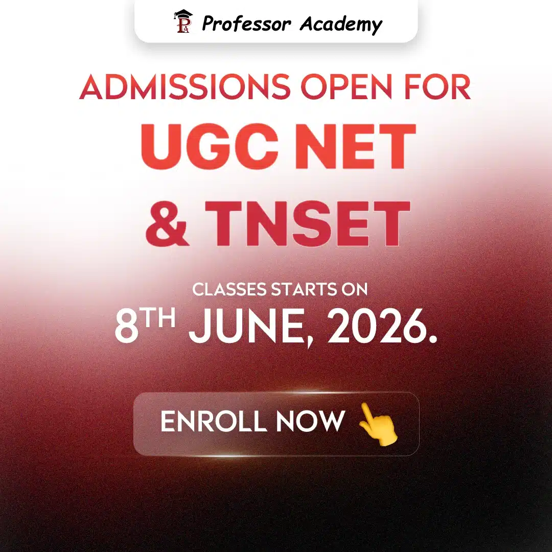 UGC NET, TNSET Courses