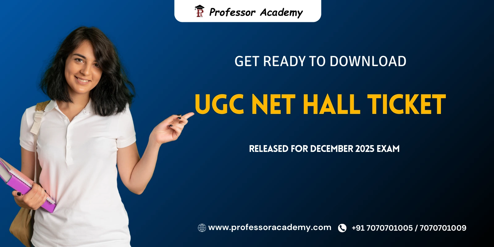 Download UGC NET Hall Ticket