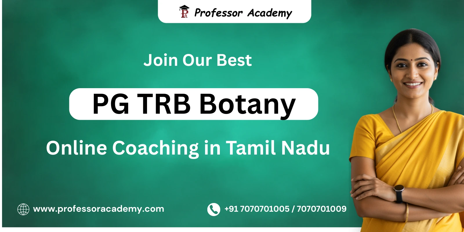 PG TRB Botany online coaching