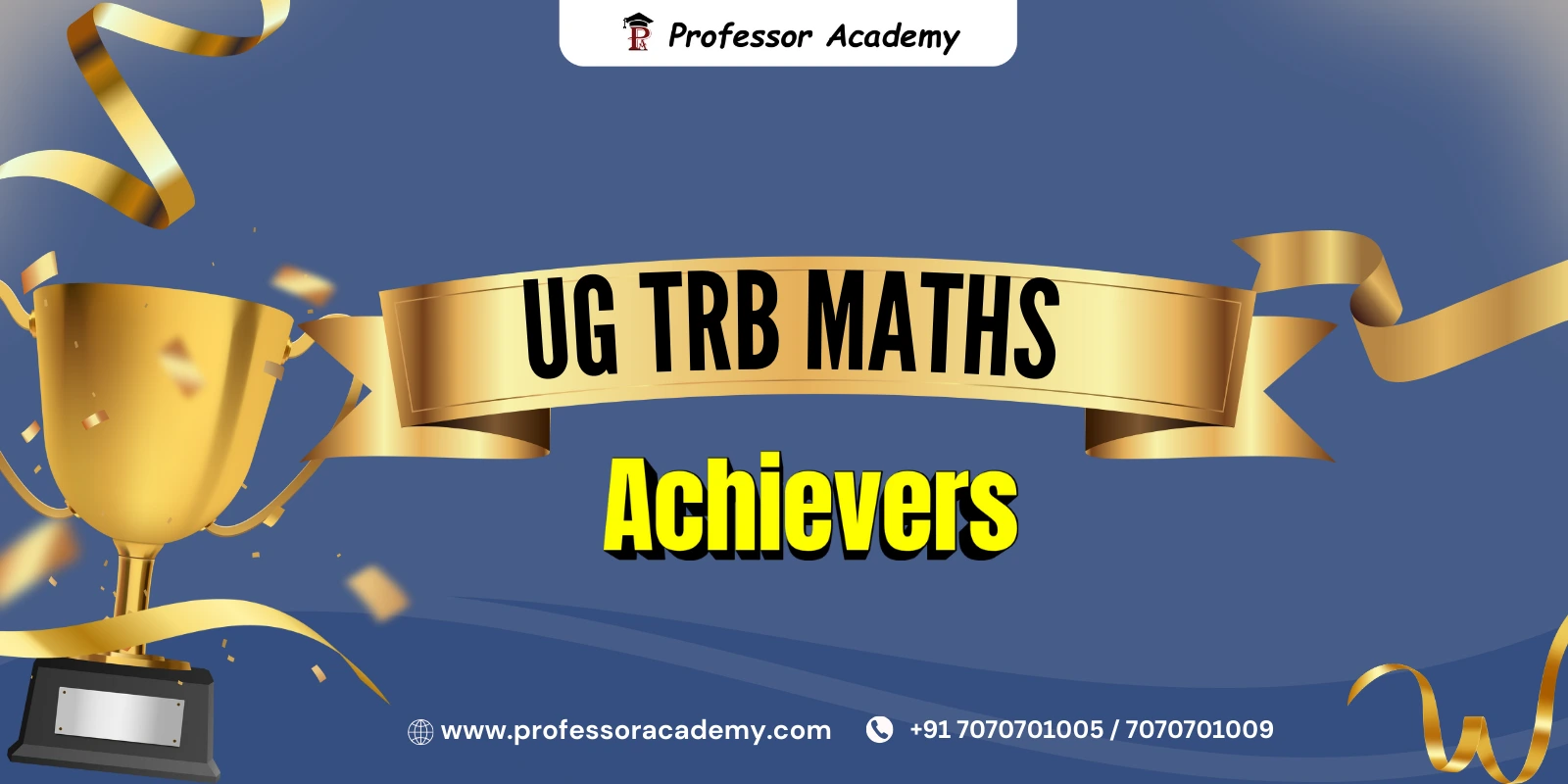 UG TRB Mathematics achievers