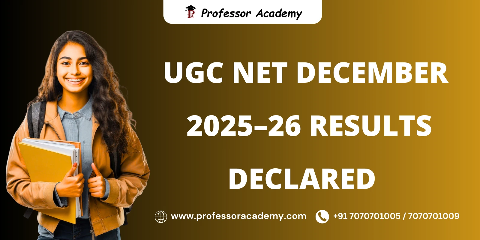 UGC NET December 2025–26 Result Out