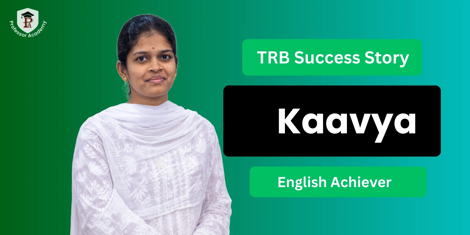 TRB English Acheiver - Kaavya