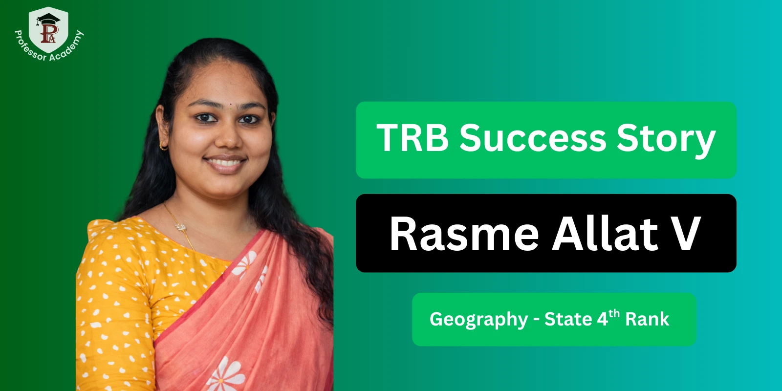 TRB Geography Acheiver - Rasme Allat