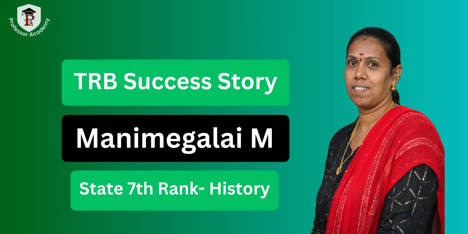 TRB History Acheiver - Manimegalai M