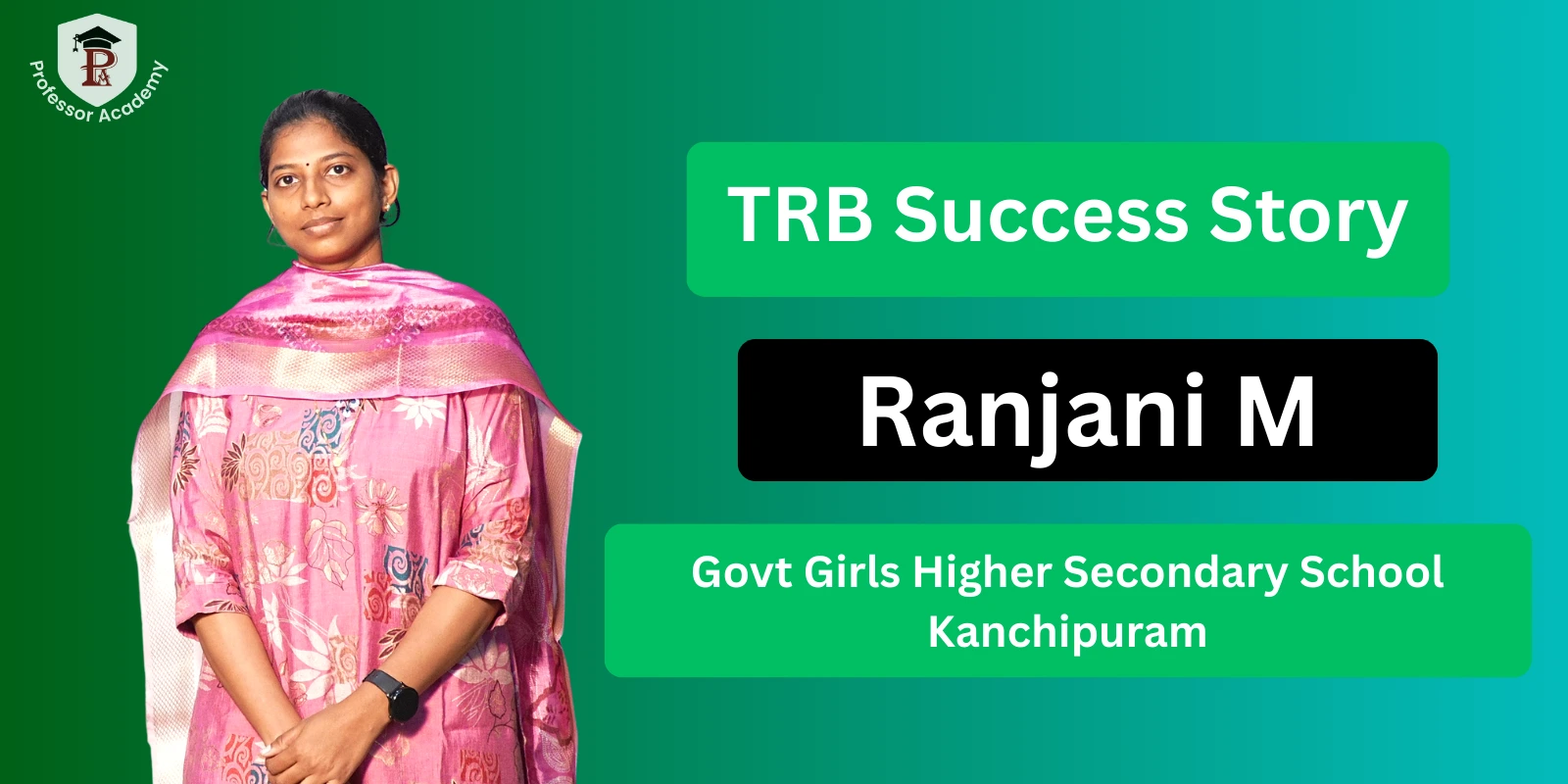 TRB Physics Acheiver - Ranjani M