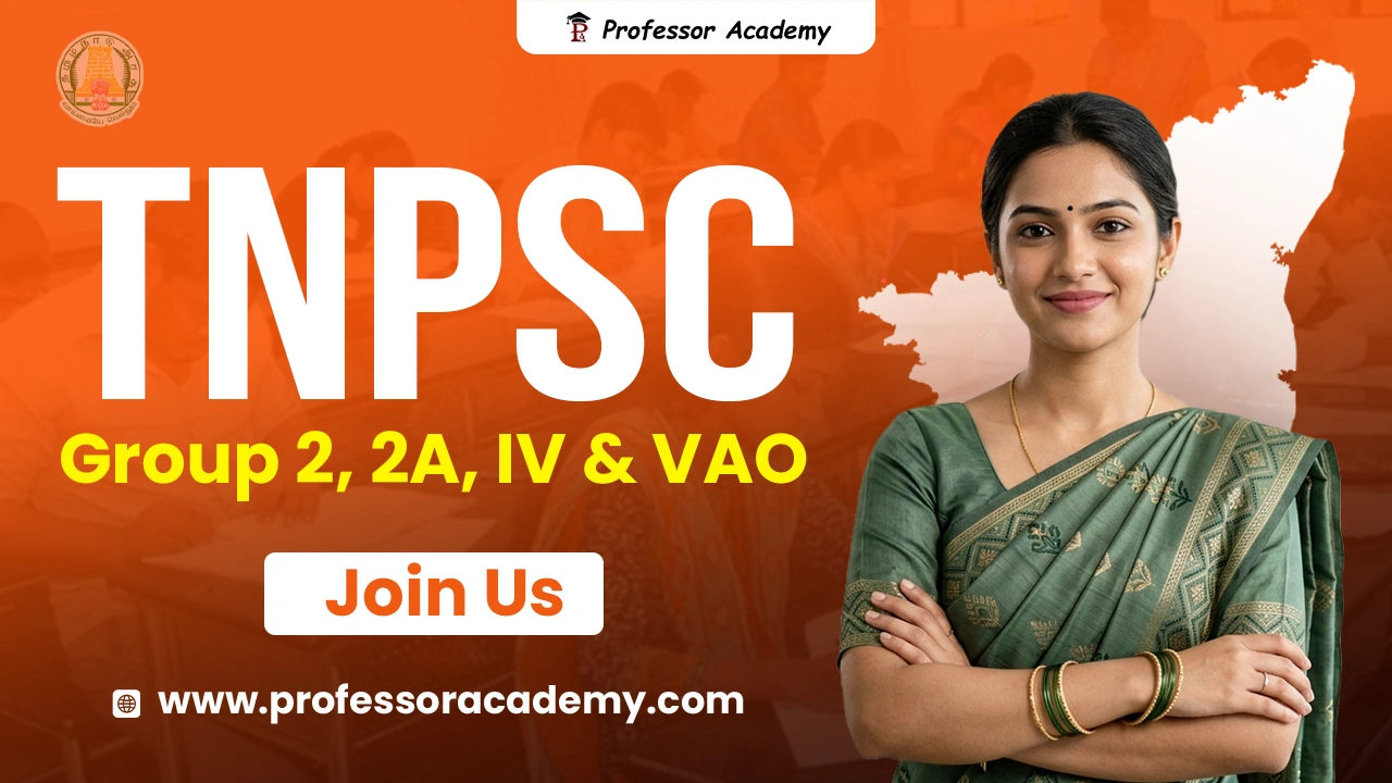TNPSC Group 2, 2A, Group 4 & VAO Online Coaching