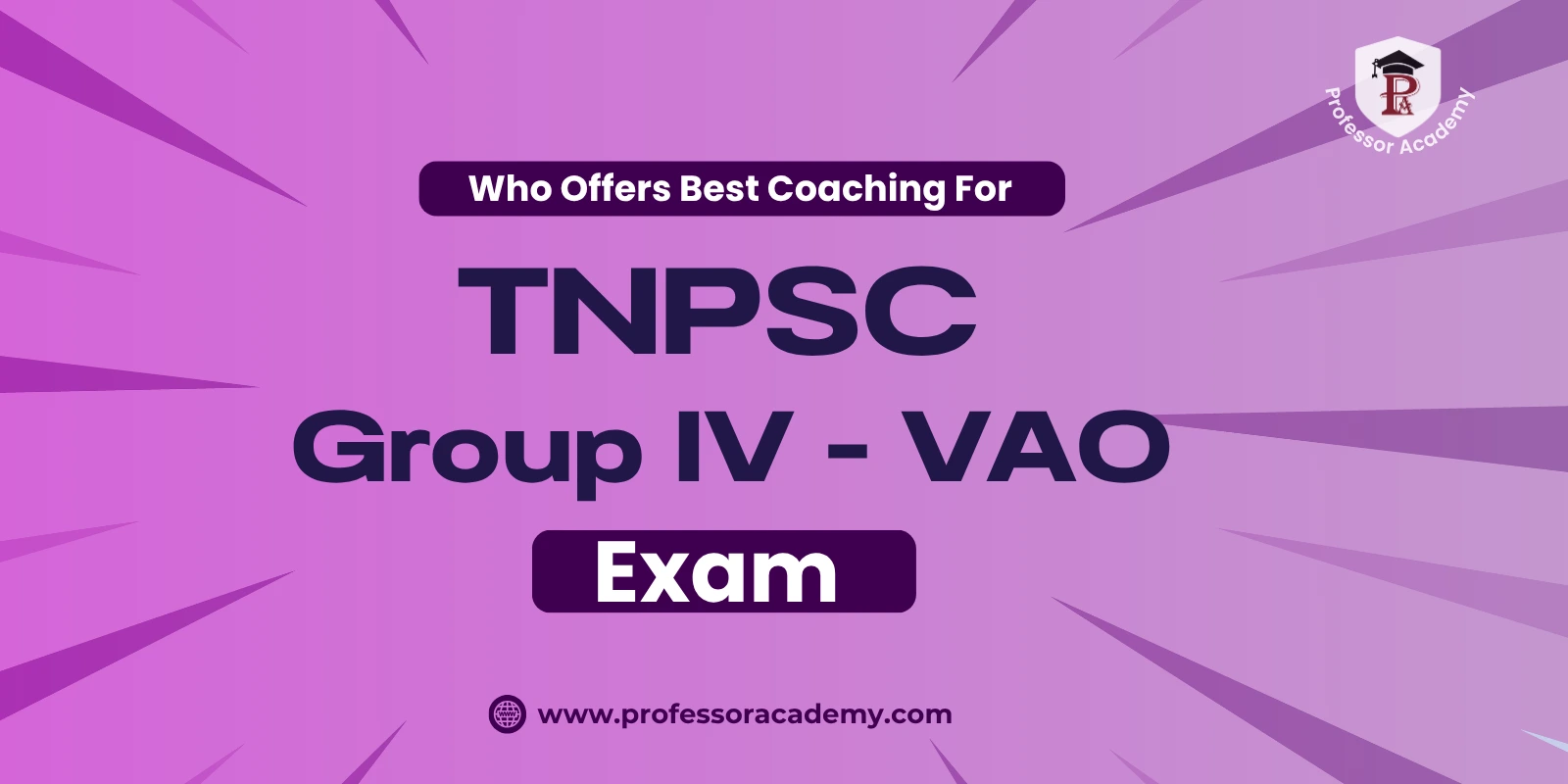 TNPSC Group 4 - VAO Exam