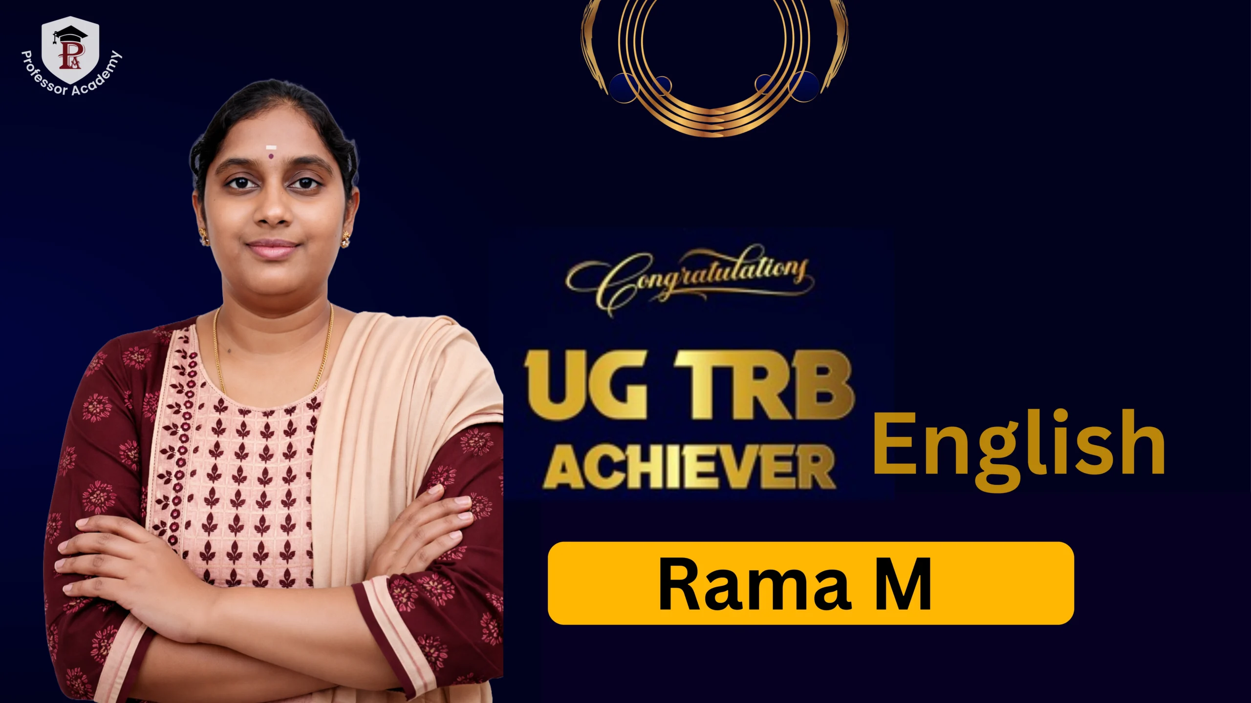 how Rama M become UG TRB Acheiver