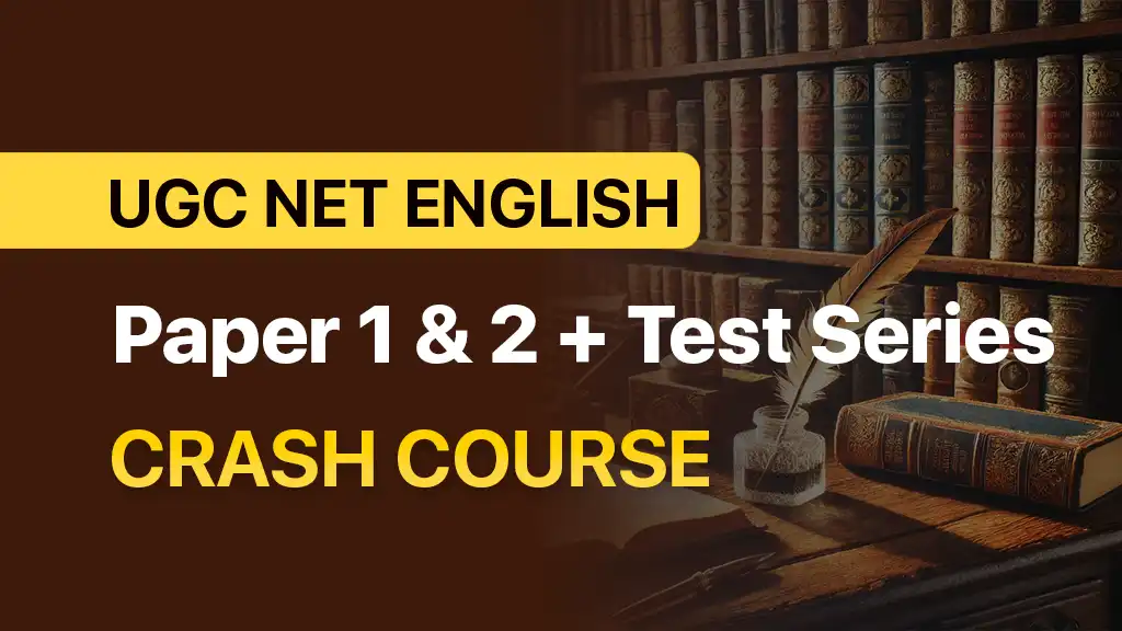 UGC NET Crash Course English Paper 1 & 2