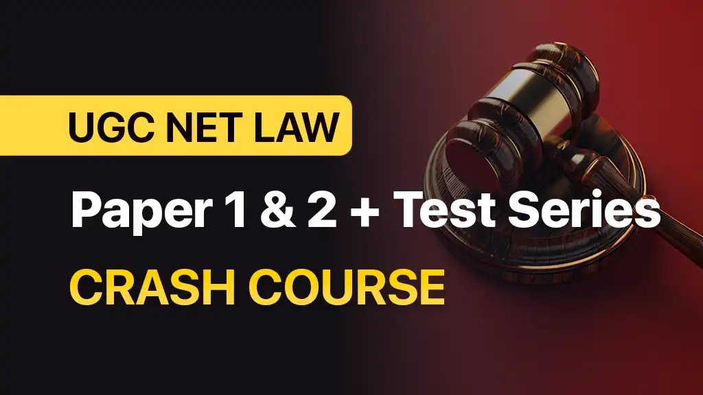 UGC NET Crash Course Law Paper 1 & 2