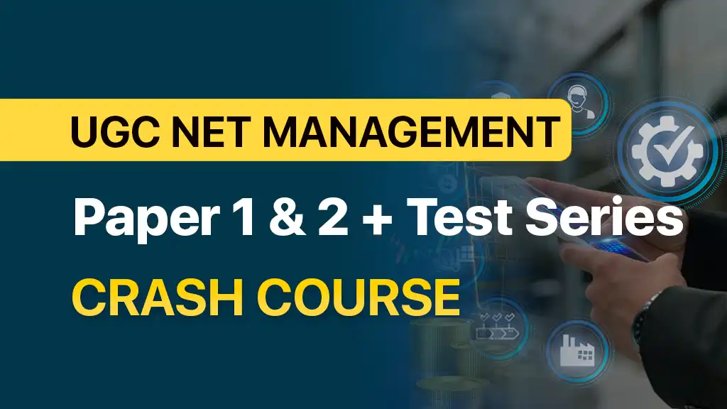 UGC NET Crash course Management Paper 1 & 2