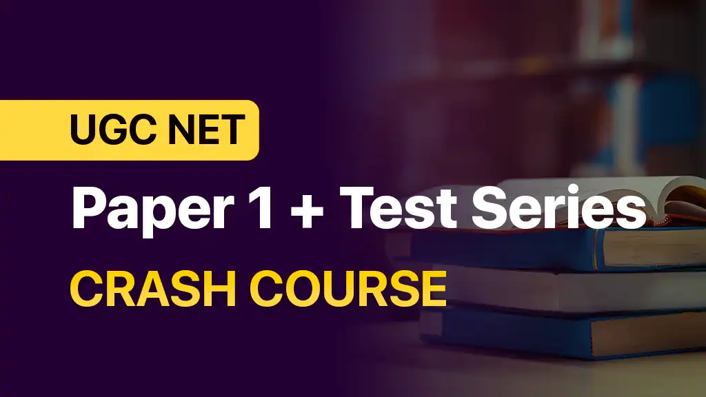 UGC NET Crash course Paper 1