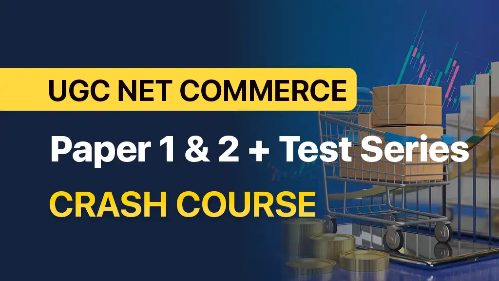 UGC NET Crash course commerce Paper 1 & 2