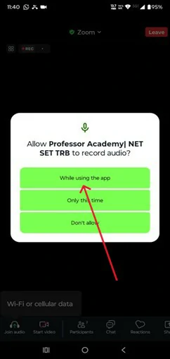 how to attend live class 3