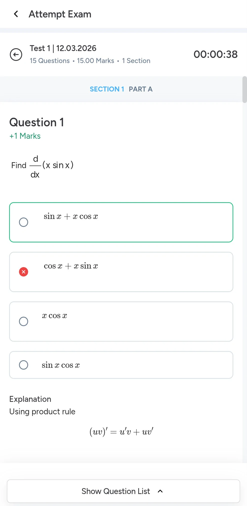 how to test attend 7