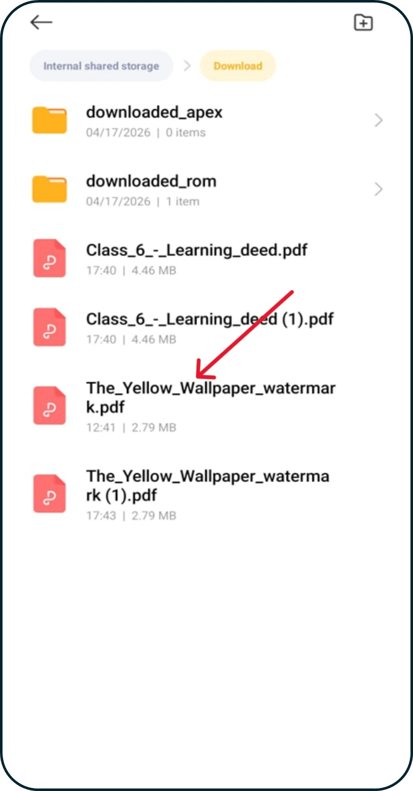 recorded class document 9