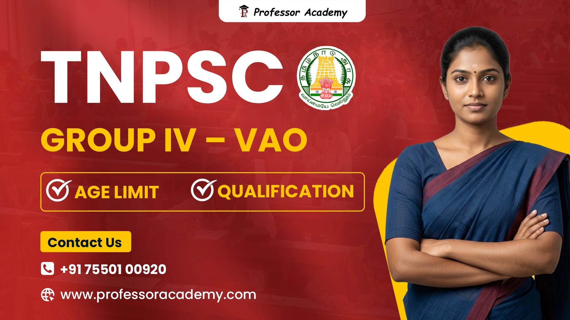 TNPSC Group 4 Age Limit and Education Qualification