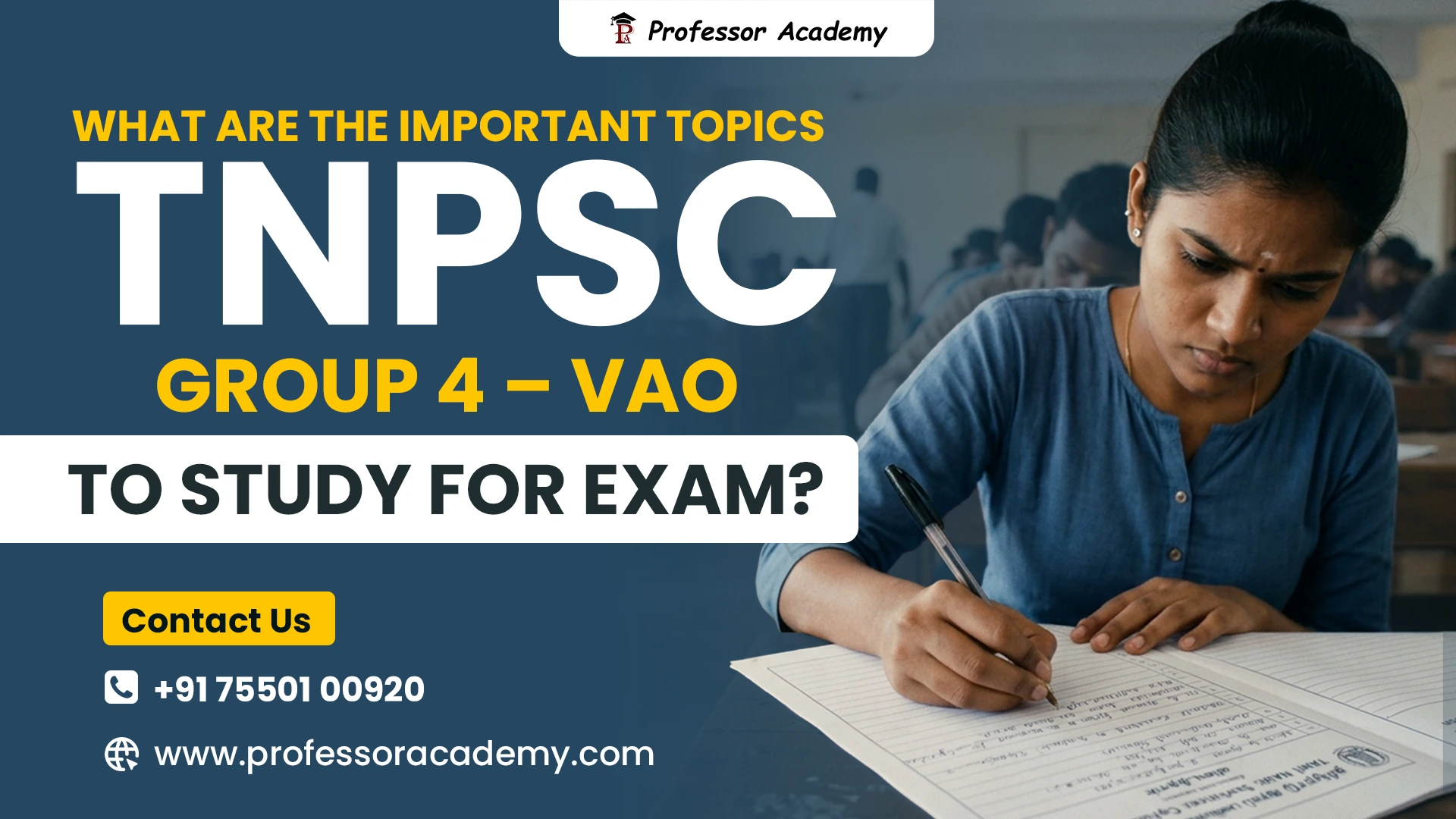 What to Study for TNPSC Group 4 Exam