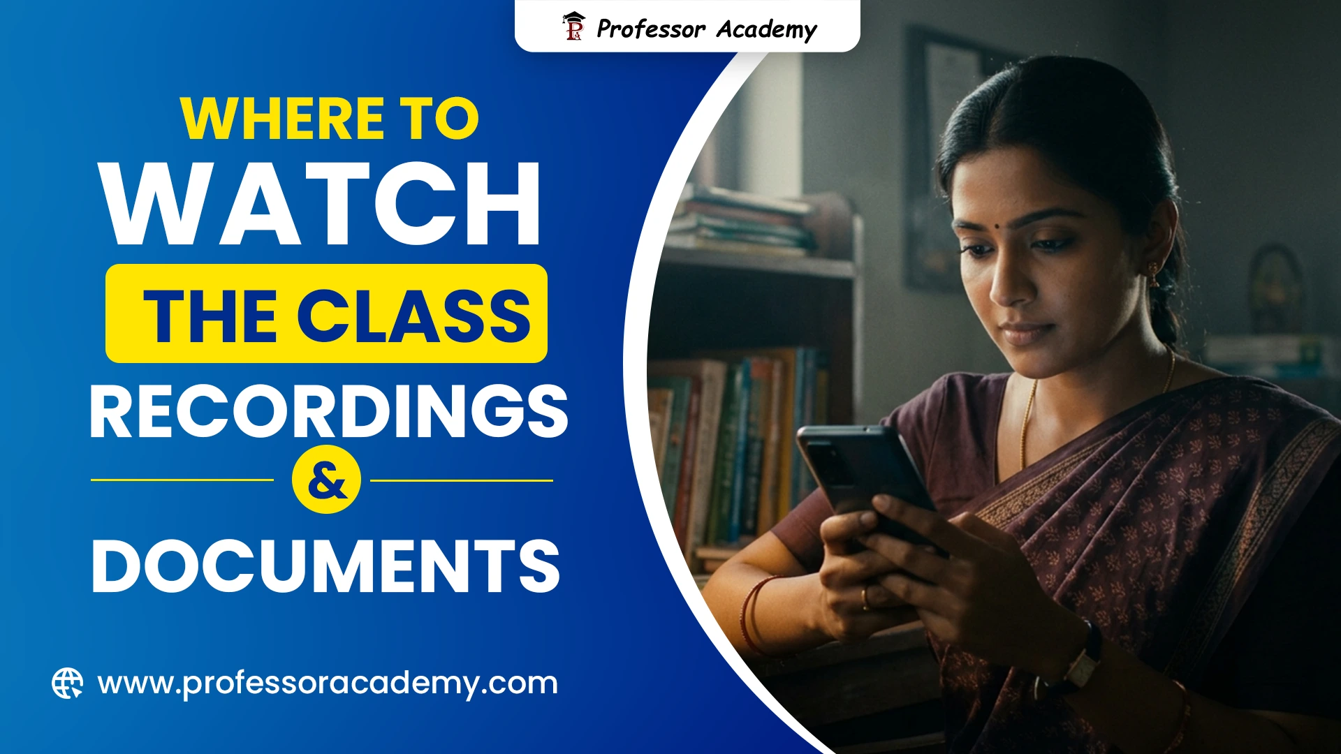 where to watch record video and document
