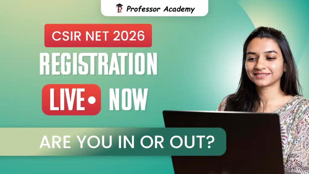 CSIR NET 2026 Registration Live Now - Are You In or Out