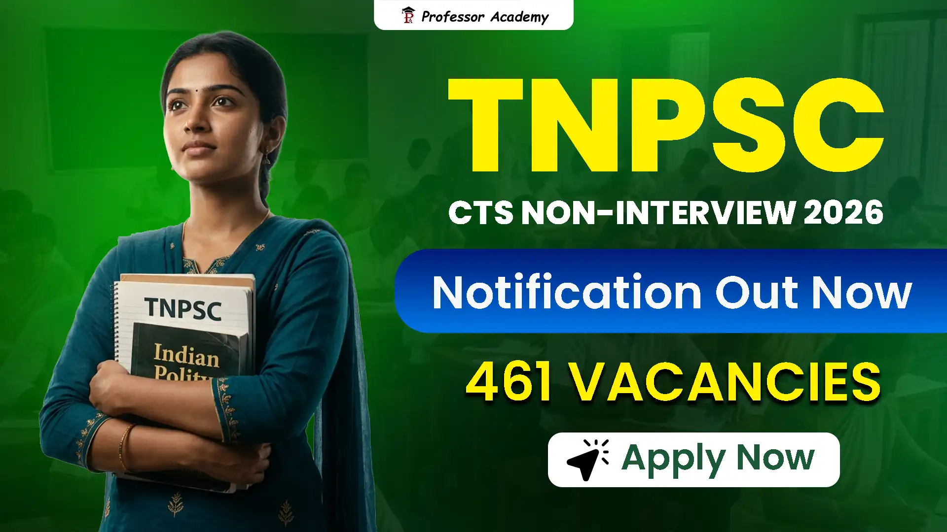 TNPSC CTS Non-Interview 2026 Notification