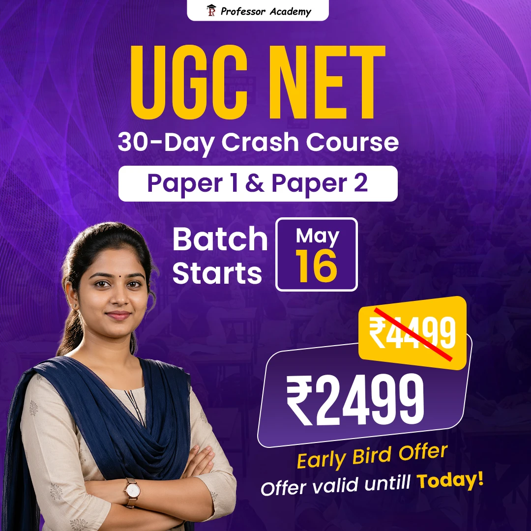 UGC NET 30 Day Crash Course