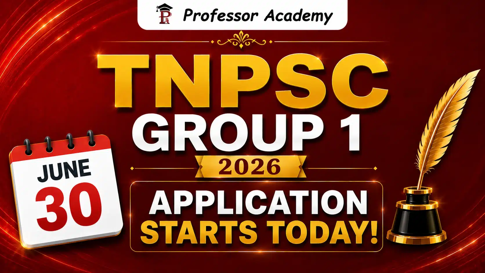 Tnpsc Group 1 Application started
