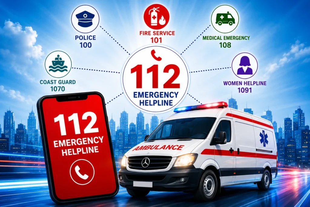 Emergency helpline 112