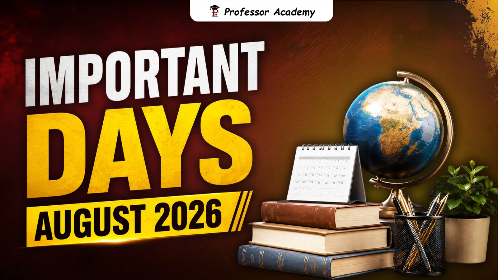 August 2026 Important Days