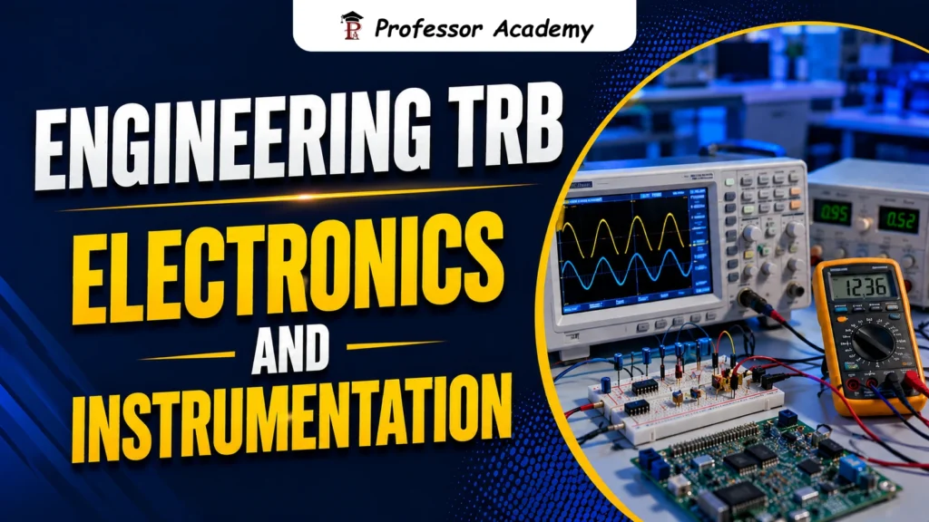 Engineering TRB Electronics & Instrumenation Syllabus 2026
