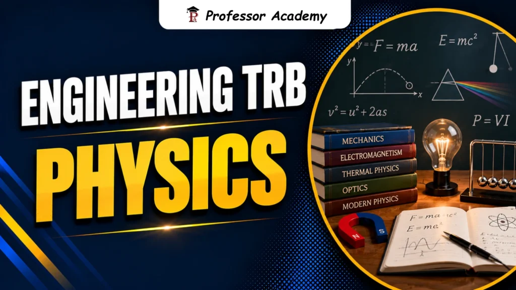 Engineering TRB Physics Syllabus 2026