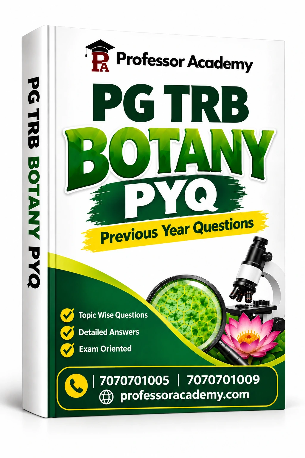PG TRB Botany PYQ MOCK UP