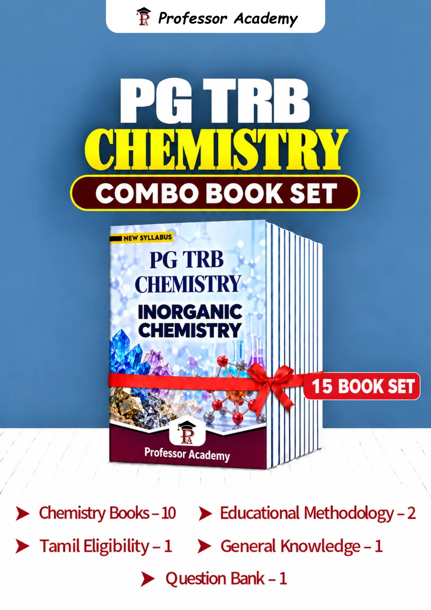 PG TRB Chemistry Combo Book Set