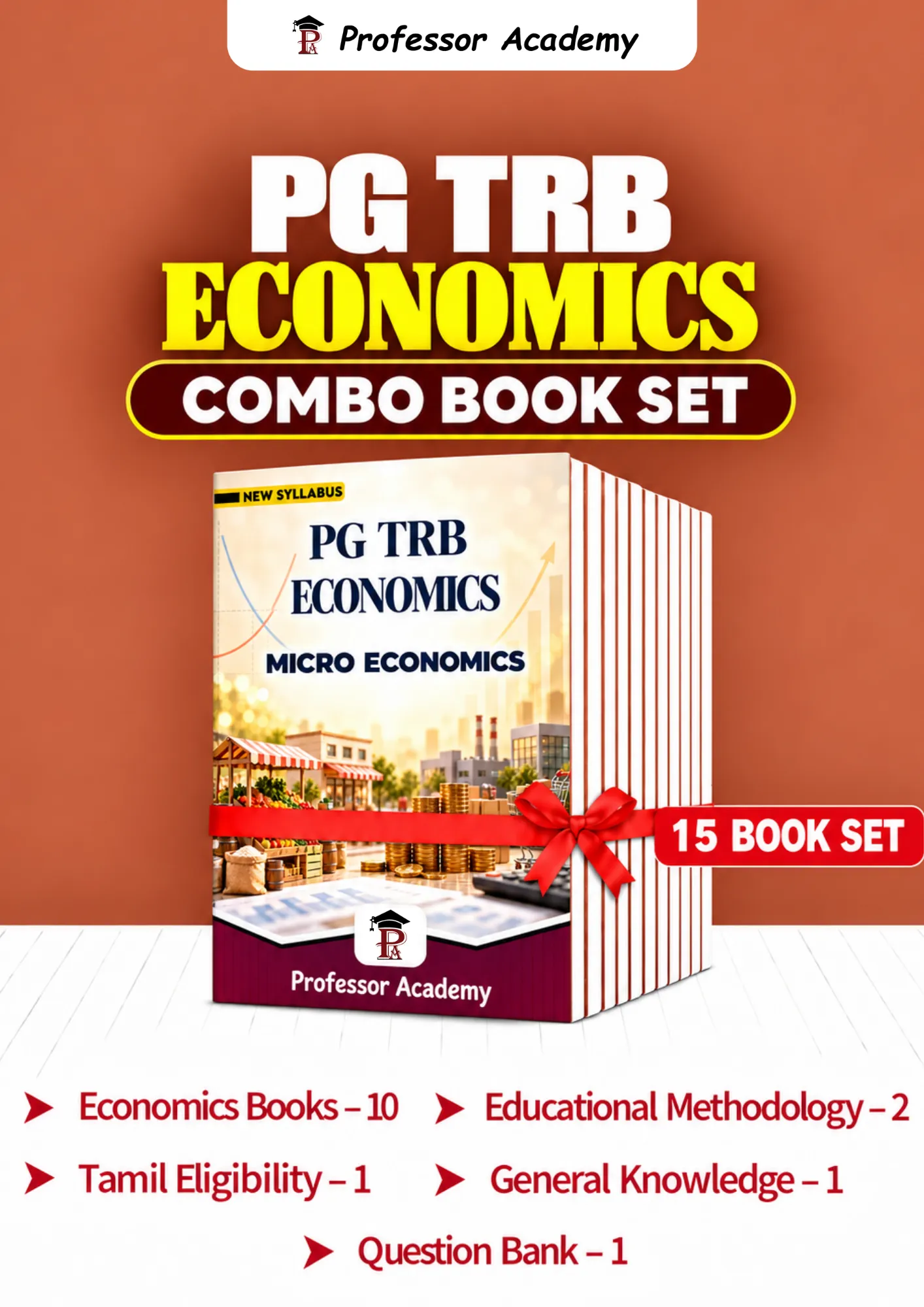 PG TRB Economics Combo Book Set
