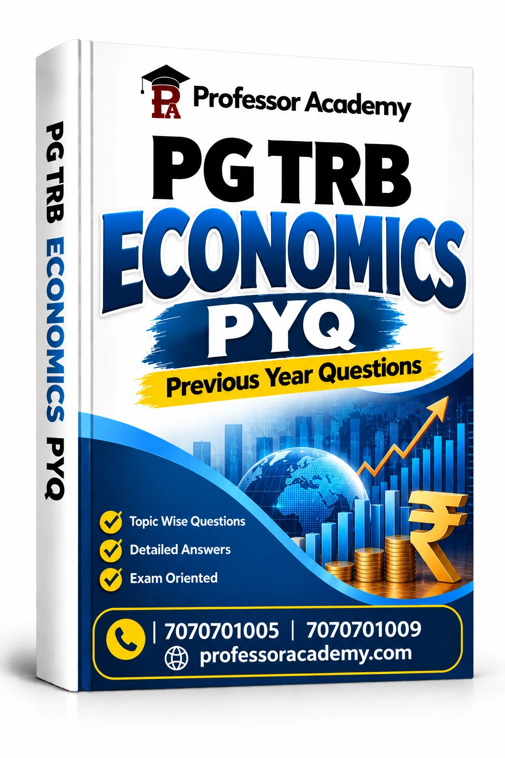 PG TRB Economics PYQ Cover Mockup