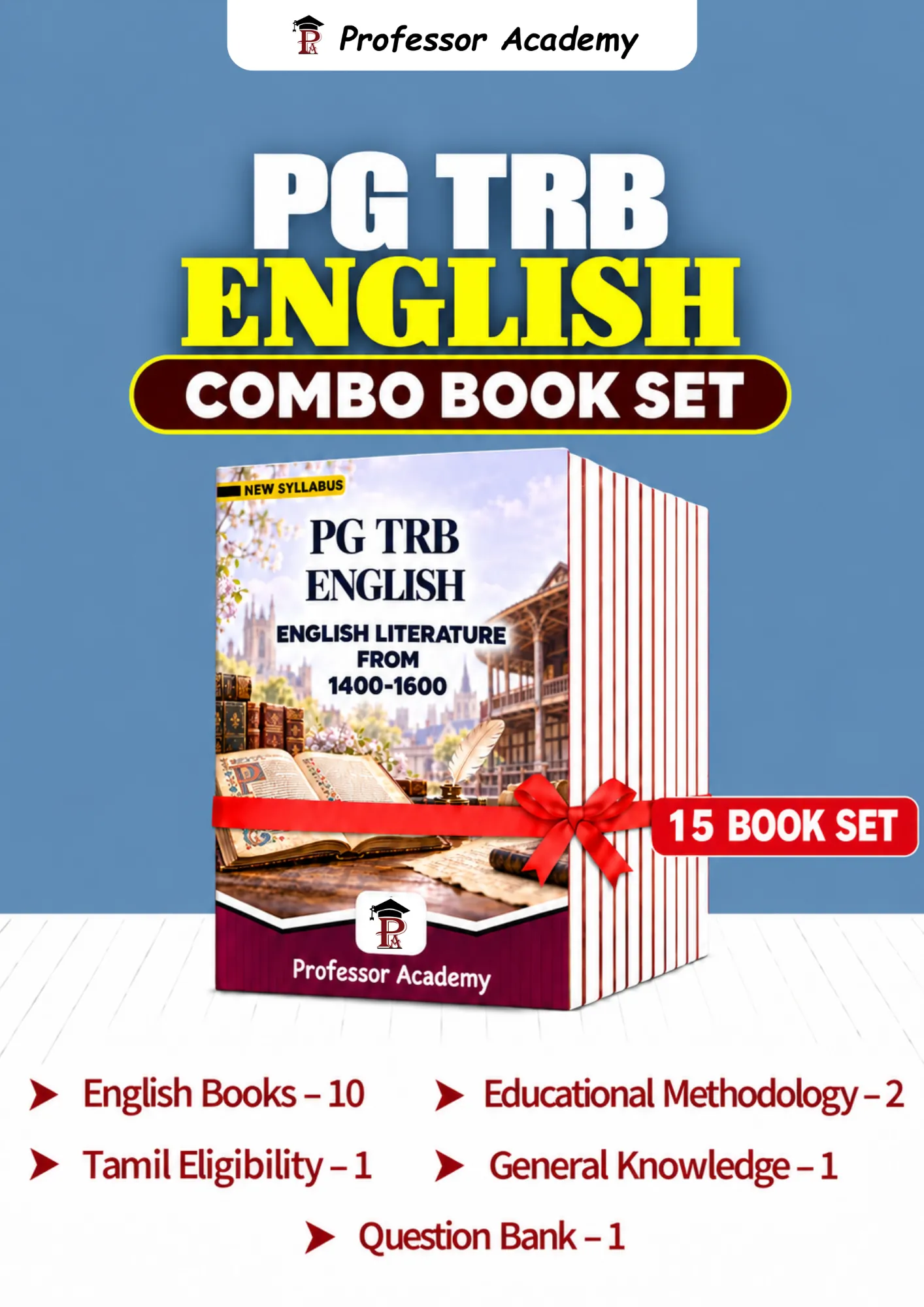 PG TRB English Combo Book Set