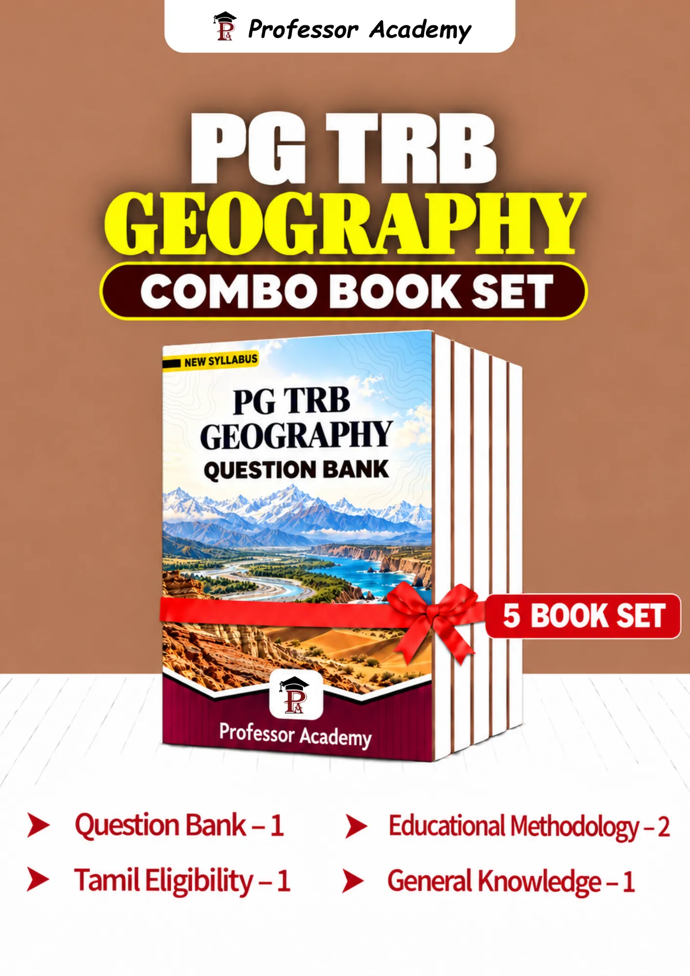 PG TRB Geography Combo Book Set