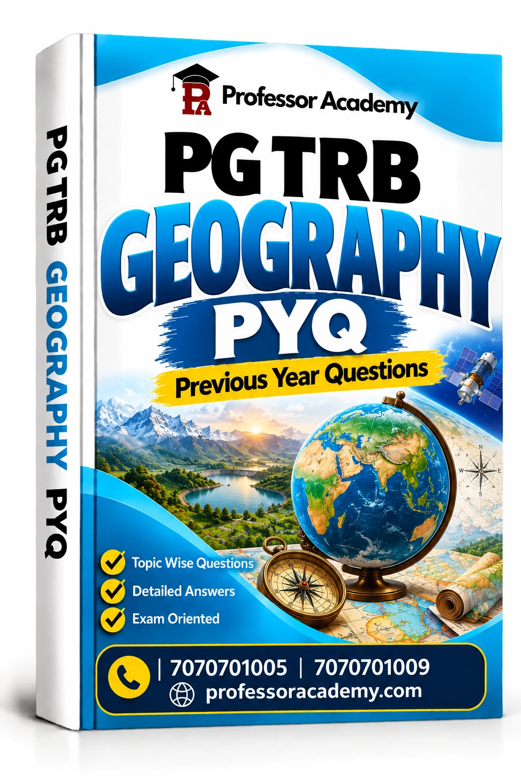 PG TRB Geography PYQ Cover