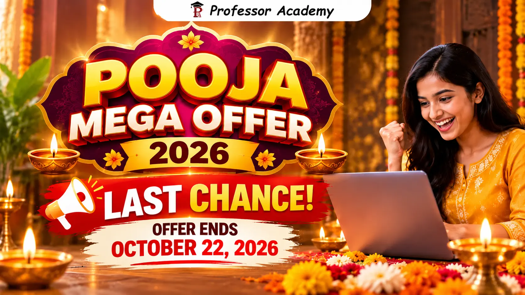 Professor Academy Pooja Offer 2026