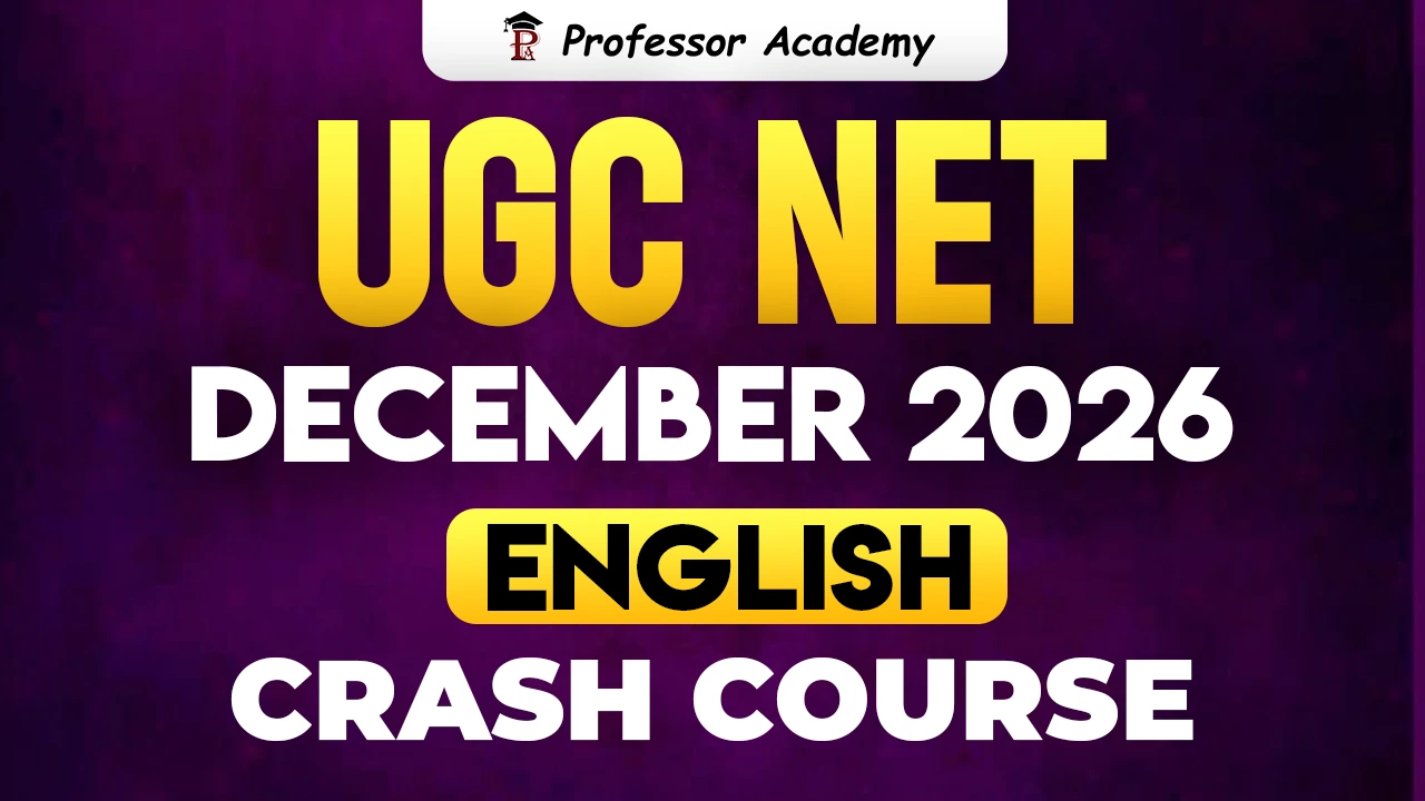UGC NET English Crash Course